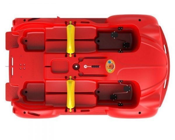 Bote a pedales Kolibri mini Beetle (rojo) (Kolibri mini Beetle (rojo))