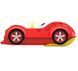 Bote a pedales Kolibri mini Beetle (rojo) (Kolibri mini Beetle (rojo))