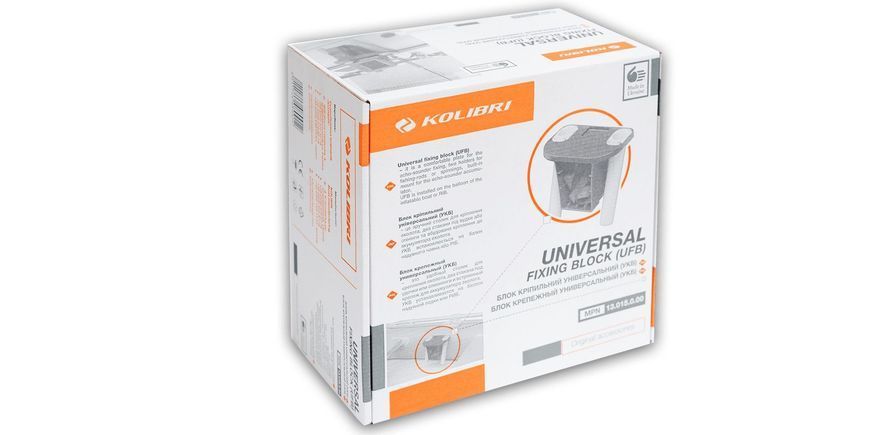 Bloque de montaje universal (UKB) Kolibri (13.015.0.00)