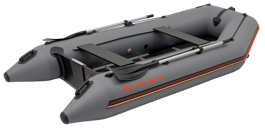 Bote inflable Kolibri KM-330D Pro (gris oscuro)