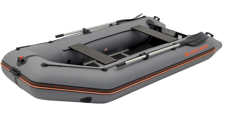 Bote inflable Kolibri KM-330D Pro (gris oscuro)