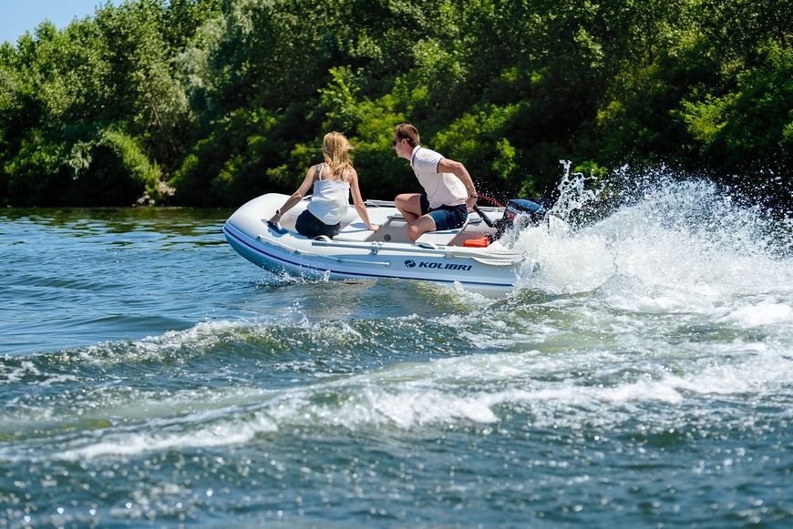 Schlauchboot Kolibri KM-300DXL (Kolibri KM-300DXL) Motorkiel Air-Deck