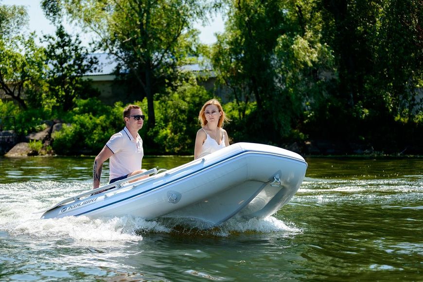 Schlauchboot Kolibri KM-300DXL (Kolibri KM-300DXL) Motorkiel Air-Deck