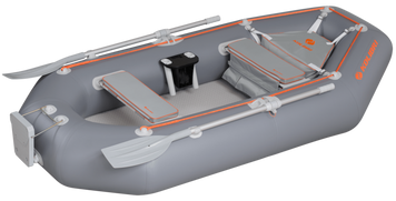Bote inflable Kolibri K-300ST (gris oscuro)