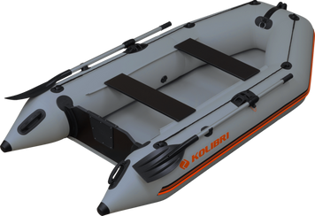 Bote inflable Kolibri KM-300 (gris oscuro)