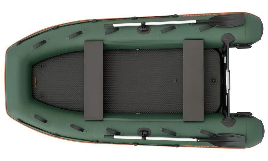 Ponton Kolibri KM-330XL, silnikowy Air-Deck, kolor zielony