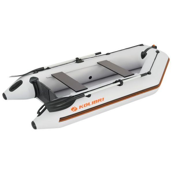 Inflatable boat Kolibri KM-280 (light gray)