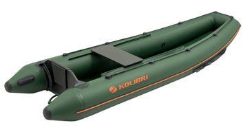 Kajak dmuchany Kolibri KM-330C bez pokładu, kolor zielony