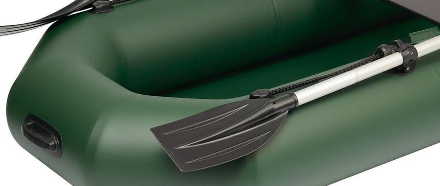 Ponton Kolibri K-210, wiosłowy bez pokładu, kolor zielony