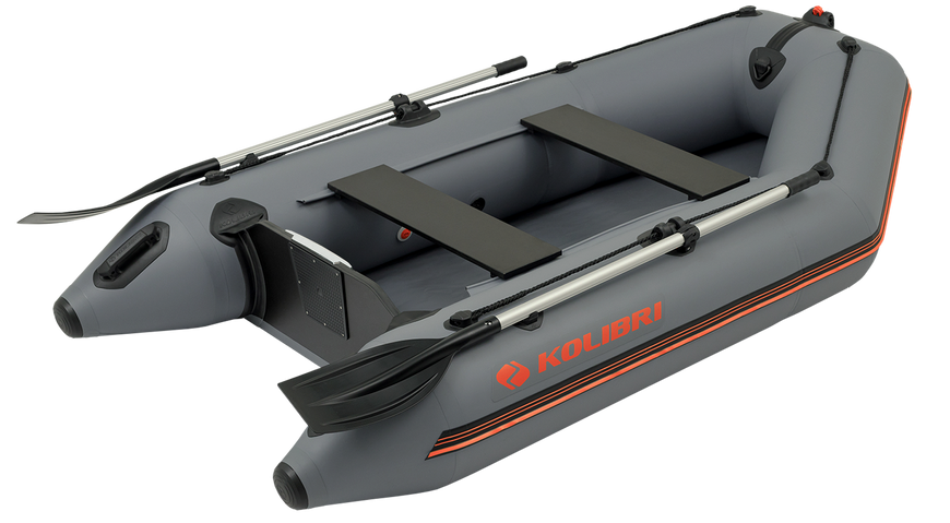 Надувний човен Kolibri KM-280 (темно-сіра) Kolibri KM-280 dark grey фото