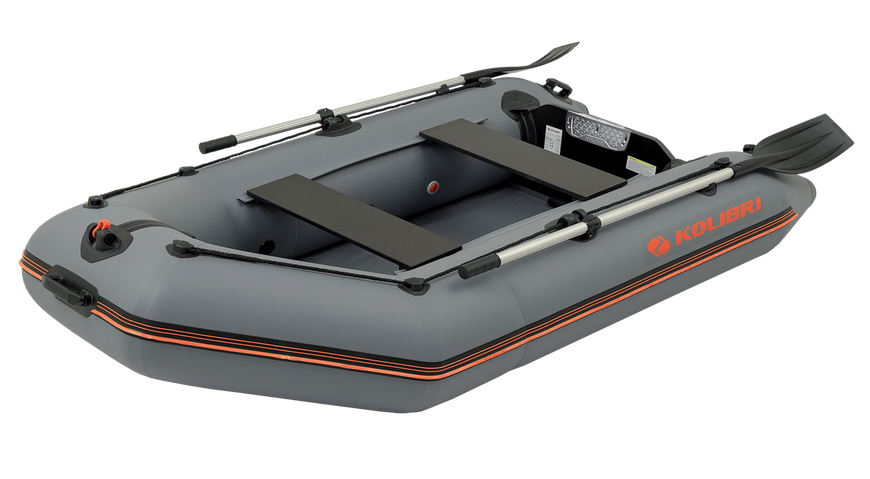 Надувний човен Kolibri KM-280 (темно-сіра) Kolibri KM-280 dark grey фото