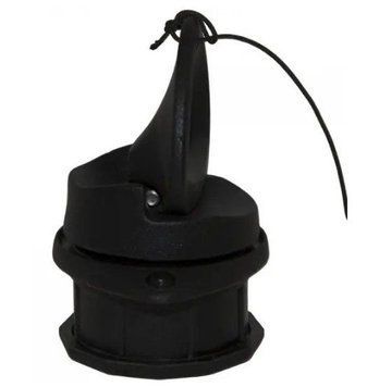 Zaw&oacute;r spustowy pawęży 24 mm (korek) Kolibri czarny (11.0021.62)