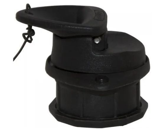 Zaw&oacute;r spustowy pawęży 24 mm (korek) Kolibri czarny (11.0021.62)