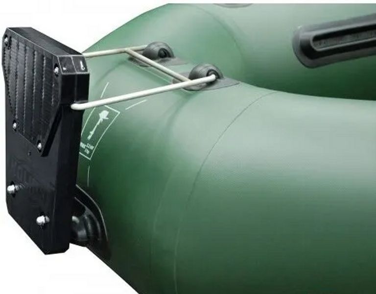 Embarcaci&oacute;n neum&aacute;tica Kolibri K-250T (Kolibri K-250T) de remos sin suelo, color verde