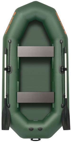 Ponton Kolibri K-270T, wiosłowy bez pokładu, kolor zielony
