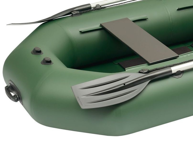 Ponton Kolibri K-270T, wiosłowy bez pokładu, kolor zielony
