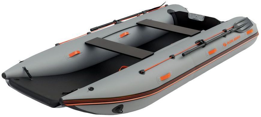 Catamaran Kolibri Sea Cat KM-380CM, AirDeck, Air Deck, Ciemnoszary