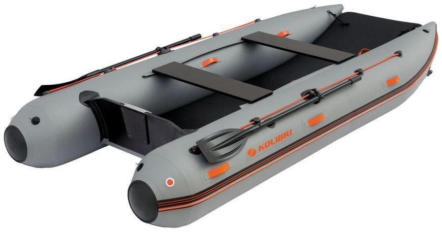Catamaran Kolibri Sea Cat KM-380CM, AirDeck, Air Deck, Ciemnoszary