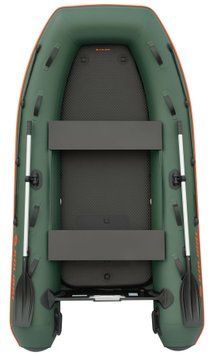 Ponton Kolibri KM-300XL, kil motorowyowy Air-Deck, kolor zielony