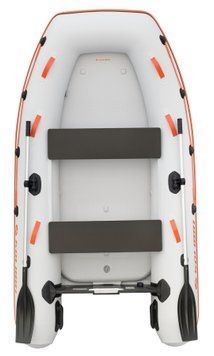 Bote inflable Kolibri KM-270XL (gris claro)