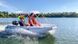 Catamaran Kolibri Sea Cat KM-420CM, AirDeck, Air Deck, Ciemnoszary