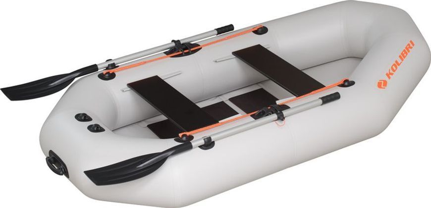 Inflatable boat Kolibri K-250T (light gray)