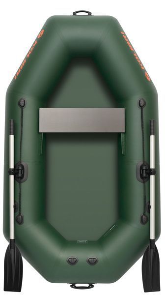 Embarcaci&oacute;n neum&aacute;tica Kolibri K-220T (Kolibri K-220T) de remos sin suelo, color verde