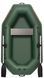 Embarcaci&oacute;n neum&aacute;tica Kolibri K-220T (Kolibri K-220T) de remos sin suelo, color verde