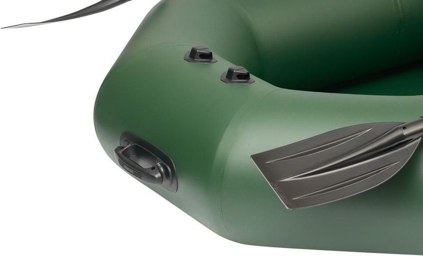 Embarcaci&oacute;n neum&aacute;tica Kolibri K-220T (Kolibri K-220T) de remos sin suelo, color verde