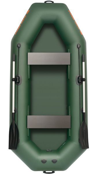Embarcaci&oacute;n neum&aacute;tica Kolibri K-280T (Kolibri K-280T) de remos sin suelo, color verde