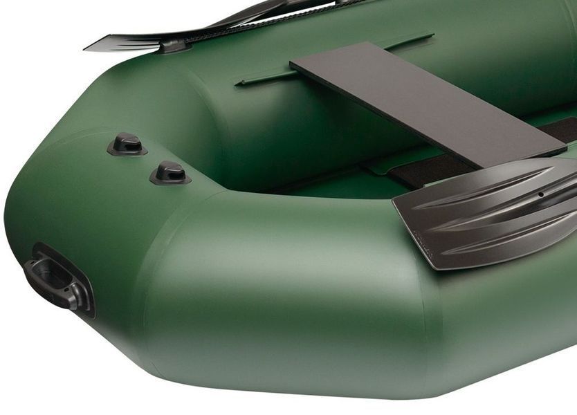 Embarcaci&oacute;n neum&aacute;tica Kolibri K-280T (Kolibri K-280T) de remos sin suelo, color verde