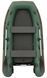 Inflatable boat Kolibri KM-300XL motor Air-Deck, dark gray, AirDeck, Air Deck, Zielony