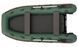 Inflatable boat Kolibri KM-330XL motor Air-Deck, dark gray, AirDeck, Air Deck, Zielony