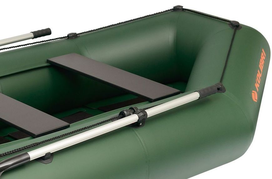 Ponton Kolibri K-300CT (Kolibri K-300CT) wiosłowy bez pokładu, zielony