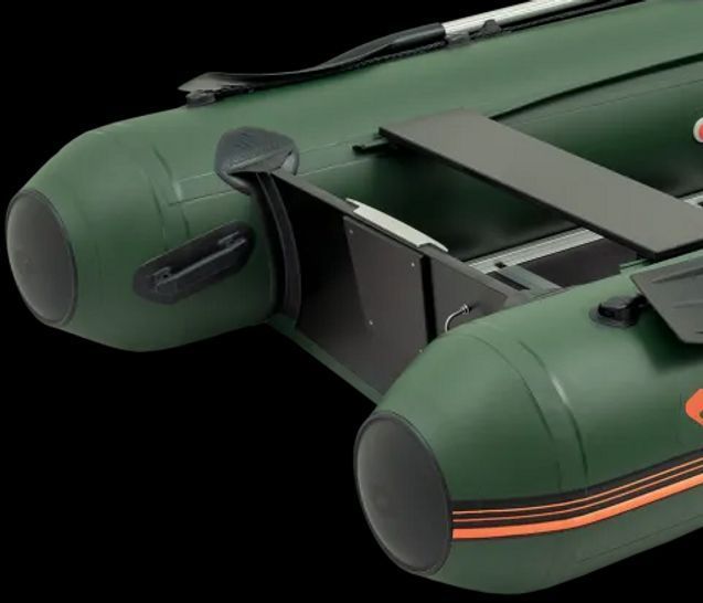 Ponton Kolibri KM-360DSL (Kolibri KM-360DSL) motorowy kilowy twarda podłoga, zielony