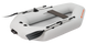 Inflatable boat Kolibri K-220T (light gray)