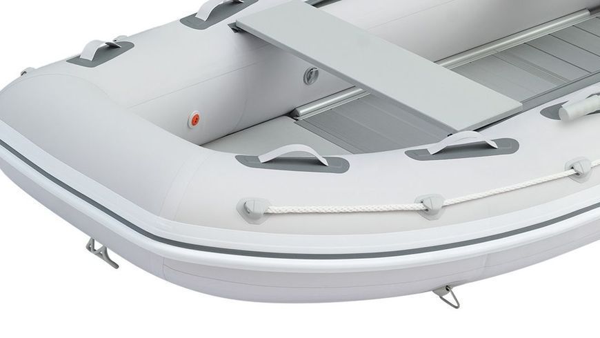 Inflatable boat Kolibri KM-300DXL (Kolibri KM-300DXL) motor keel Air-Deck, AirDeck, Air Deck, Jasnoszary