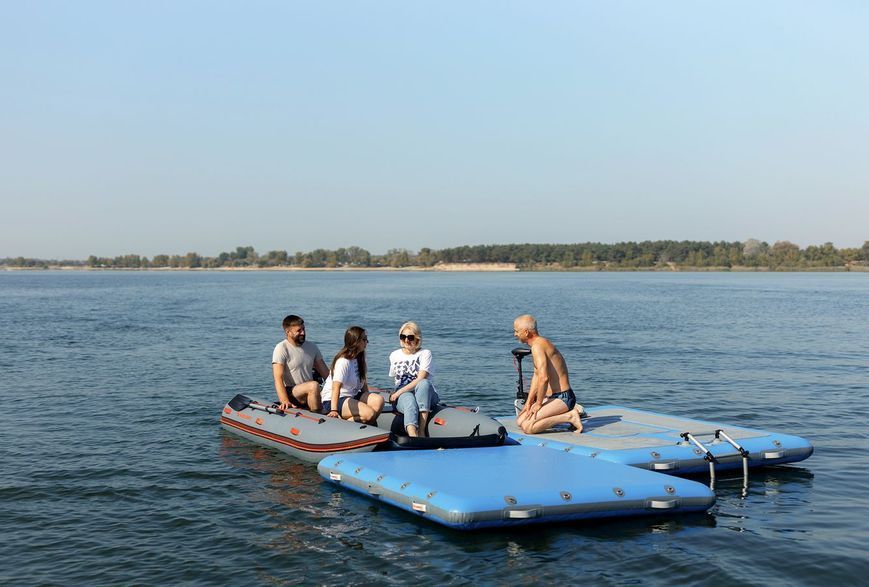 Dmuchana platforma dokująca Kolibri DK-400 (Kolibri DK-400) jasnoszara