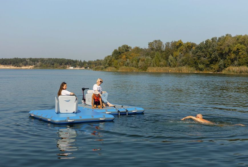 Dmuchana platforma dokująca Kolibri DK-400 (Kolibri DK-400) jasnoszara