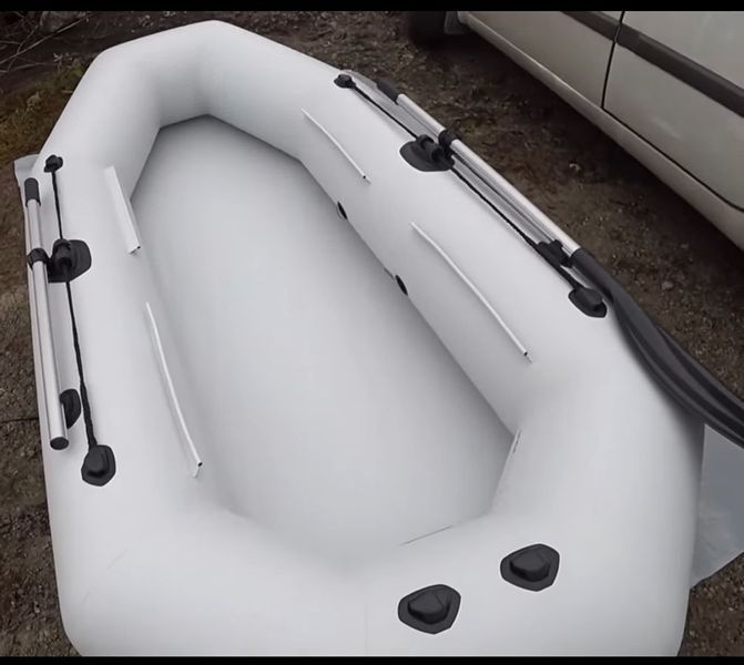 Inflatable boat Kolibri K-280T (light gray)