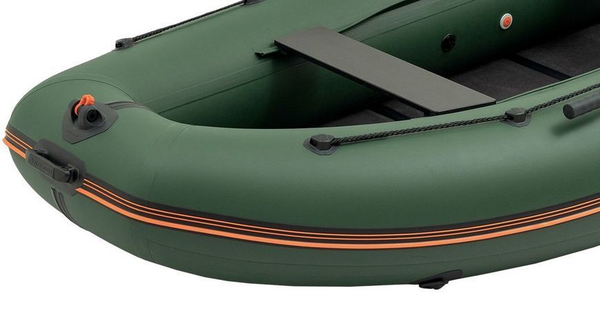 Embarcaci&oacute;n neum&aacute;tica Kolibri KM-300DL (Kolibri KM-300DL) con motor de quilla, color verde