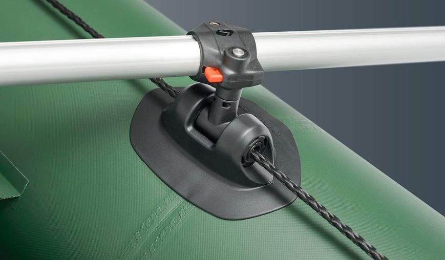 Embarcaci&oacute;n neum&aacute;tica Kolibri KM-300DL (Kolibri KM-300DL) con motor de quilla, color verde