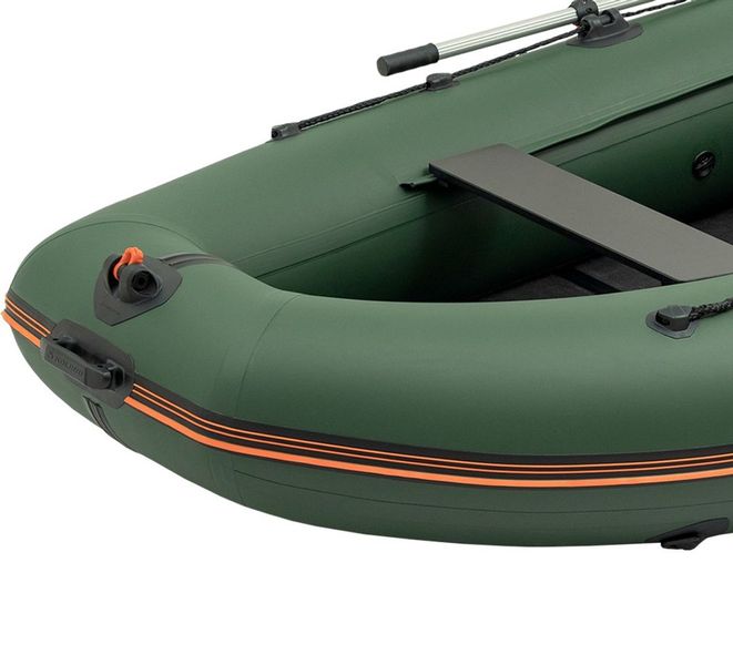 Schlauchboot Kolibri KM-280DL (Kolibri KM-280DL) Motorkielbuch, grün