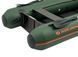 Inflatable boat Kolibri KM-330DL (Kolibri KM-330DL) motor keel book, dark gray, Solidna, twarda podłoga, Slan-książka, Zielony