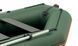 Inflatable boat Kolibri KM-245D Pro (Kolibri KM-245D) motor keel book, dark gray, Solidna, twarda podłoga, Slan-książka, Zielony