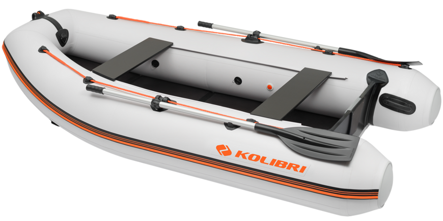 Schlauchboot Kolibri KM-330DSL (hellgrau)