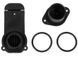 Transom drain valve 21 mm, gate, Kolibri, black (11.003.62)