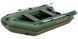 Inflatable boat Kolibri KM-260D Pro (Kolibri KM-260D) motor keel book, dark gray, Solidna, twarda podłoga, Slan-książka, Zielony