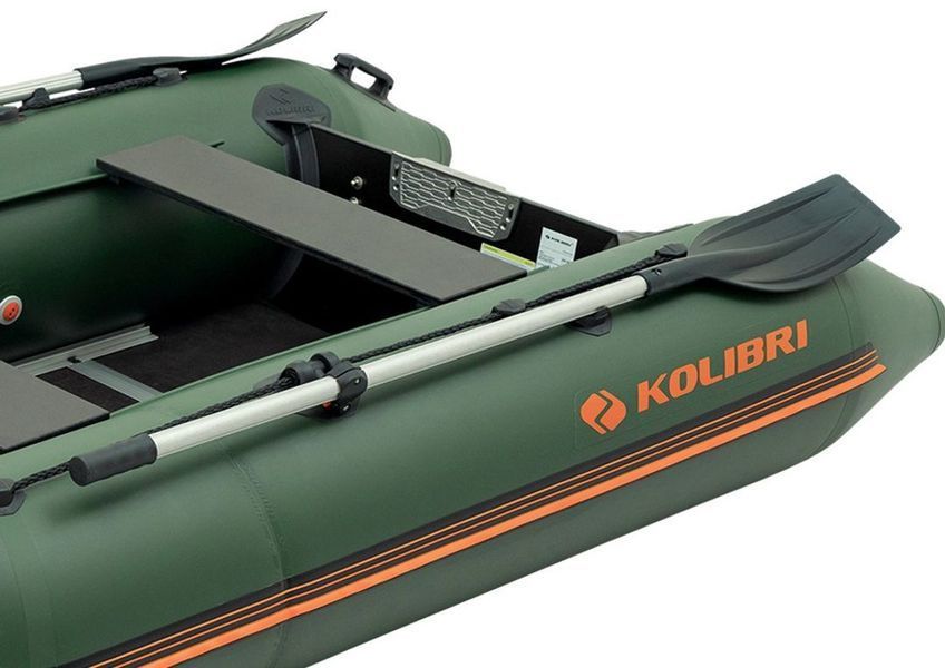 Ponton Kolibri KM-300D Pro (Kolibri KM-300D) motorowy twarda podłoga, kolor zielony