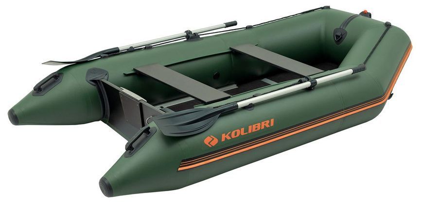 Ponton Kolibri KM-300D Pro (Kolibri KM-300D) motorowy twarda podłoga, kolor zielony